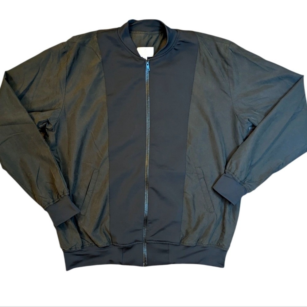 Tribe Kelley Black Moto‎ Jacket Western Chic Streetwear Boutique Unisex Small